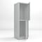 Pucel Heavy Duty 2-Door Locker, 24 in W x 74 in H x 24 in D, Putty DLCU-2424-2-B - alternate 1