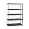 Iron Horse 3200 Riveted Steel Shelving 5-Shelf Unit, 24D x 48W x 72H, GunGray/Black 20998 - alternate 1