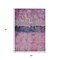 Homeroots 5' X 8' Blush And Mint Green Abstract Washable Indoor Outdoor Area Rug 618596 - alternate 5