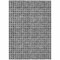 Homeroots 8' X 10' Graphite Gray And Silver Geometric Washable Indoor Outdoor Area Rug 583291 - alternate 4