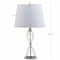 Jonathan Y Aubrey 24" Crystal LED Table Lamp, Clear, 2PK JYL2045A-SET2 - alternate 6