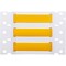 Brady BSP45 Series PermaSleeve Low Smoke Zero Halogen Wire Marking Sleeves, 0.25 in. Dia x 2 in. W, Yellow SA-2LSZH-250-2-YL - alternate 2