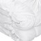 Homeroots White King Polyester 180 Thread Count Washable Down Comforter Set 528935 - alternate 3