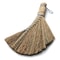 Kings County Tools Natural Straw Whisk Small Hand Broom with Ergonomic Shape for Multi-Surface Cleaning GW45A03-13 - alternate 1