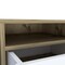 Homeroots 20" White Wood Two Drawer Nightstand 543669 - alternate 3