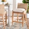Bali & Pari Ridley Woven Seagrass Counter Stool, White Wash 265-14525-ZORO - alternate 4