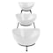 Elama 3 Tier Oval Bowl Porcelain Serveware Set ELM-185 - alternate 6