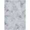 Homeroots 8' X 10' Navy Blue And Sky Blue Geometric Washable Indoor Outdoor Area Rug 588259 - alternate 5