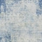 Homeroots 3' X 5' Denim Blue And Ivory Abstract Washable Indoor Outdoor Area Rug 612316 - alternate 3