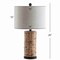 Jonathan Y Elicia 25" 1-Light Coastal Water Hyacinth LED Table Lamp, Natural, 2PK JYL6502A-SET2 - alternate 4