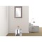 Homeroots 18" White Laminate Accent Cabinet With Three Shelves 477653 - alternate 3