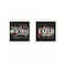 Homeroots Set Of Two Cherish and Have Faith 3 White Framed Print Wall Art, 2PK 407984 - alternate 1
