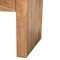 Homeroots 16" Brown Solid Wood One Drawer Nightstand 653810 - alternate 8