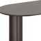 Homeroots 66" Brown Solid Wood Double Pedestal Base Oval Dining Table 712863 - alternate 3