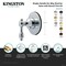 Kingston Brass Single-Handle Six-Way Diverter Valve with Round Trim Kit, Oil Rubbed Bronze KS4035TAL - alternate 2