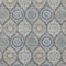 Homeroots 5' X 8' Gray Ivory And Navy Blue Floral Medallion Washable Indoor Outdoor Area Rug 614588 - alternate 7