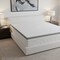 Homeroots 2in White Gel Memory Foam Cooling Queen Mattress Topper 711910 - alternate 3