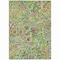 Homeroots 9' X 12' Fern Green And Artichoke Green Paisley Washable Indoor Outdoor Area Rug 588610 - alternate 4