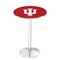 Holland Bar Stool Co 36" Chrome Indiana Pub Table, 36" dia. Top L214C3636IndnaU - alternate 1