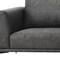 Homeroots Modern 78in Dark Grey Loveseat With Removable Cushions 480887 - alternate 2