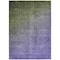 Homeroots 5' X 8' Olive Green and Purple Ombre Washable Non Skid Indoor Outdoor Area Rug 563722 - alternate 5