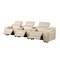 Homeroots 129" Beige Italian Leather Reclining USB Sofa 632881 - alternate 8