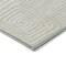 Homeroots 5' X 8' Beige And Ivory Geometric Washable Indoor Outdoor Area Rug 600721 - alternate 4