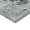Homeroots 5' X 8' Gray Charcoal And Silver Abstract Washable Indoor Outdoor Area Rug 577957 - alternate 3