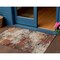 Homeroots 3' X 5' Rust And Beige Abstract Washable Indoor Outdoor Area Rug 630627 - alternate 1