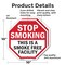 Signmission Stop Smoking This Is a Smoke Free F, 10 inch X 10 inch, Aluminum Metal Signs, 2PK OC-A-2PACK-10-88 - alternate 4