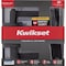 Kwikset Halifax Matte Black Deadbolt and Door Lever Combo With SmartKey 99910-068 - alternate 1