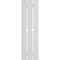 Ekena Millwork True Fit PVC Three Board Spaced Board-n-Batten Shutters w/Diamond Cutout Unfinished, 17 1/8Wx32H, PR TFP101SD17X032UN - alternate 4