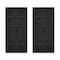 Manhattan Comfort Rivington 38in Bookcase Cabinet in Black - Set of 2 2-BC005-BK - alternate 3