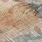 Homeroots 9' X 12' Terra Cotta Copper And Beige Floral Washable Indoor Outdoor Area Rug 588538 - alternate 3