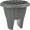 Pure Garden Railing Planter 13.5 in Round Flower Box w/ Drainage Insert 2.64-Gallon Outdoor Planter Box 50-LG1464 - alternate 4
