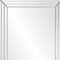 Homeroots 39" Silver Geo Lines Frameless Accent Mirror 635501 - alternate 5
