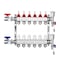 Vevor 6-Branch Radiant Heat Manifold 1/2 in PEX Tubing Floor Heating Manifold Set 7012-25-06-00-NPT - alternate 1