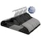 Elama Home 50 Piece Plastic Non Slip Hanger in Black and Gray ELH-006-BKGR - alternate 1