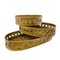 Homeroots Set of Three Brown Woven Wood Oval Baskets, 3PK 636205 - alternate 1
