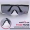 Bison Life Boxer Black Temples, Safety Glasses, Anti-Fog & Anti-Scratch, Gray/Black Lens ZH-BXSG-GYLBKT-MS16 - alternate 5