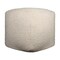Homeroots 18" Beige Polyester Cube Outdoor Pouf Ottoman 551570 - alternate 6