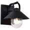 Nuvo Ridge, Small Outdoor Lantern, Black Finish, Clear Seeded Glass 60/8540 - alternate 7