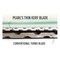 Pearl P4 Thin Mesh Turbo Porcelain Blade 4 1/2 in. 5/8 in.-20mm-7/8 in. 4 Holes DIA45TT - alternate 3