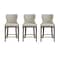 Manhattan Comfort Blair Counter Stool in Stone, 3PK 3-CS020-ST - alternate 3
