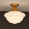 Vaxcel Eastgate 1-Light Semi-Flush Mount, Gold C0349 - alternate 5