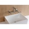 Kingston Brass Double-Handle Wall Mount Bathroom Faucet, Brushed Nickel KS7258BL - alternate 3