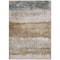Homeroots 5' X 8' Beige Brown And Gray Abstract Washable Indoor Outdoor Area Rug 605974 - alternate 4
