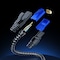 Maximm Cat6 Ethernet Cable 1 FT Braided Gigabit LAN RJ45 Blk/Wht 2-Pack, 2PK C6BRD-2PK-BW-1FT - alternate 4
