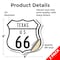 Signmission Texas Route Marker Shield Sign Us 66, 6 inch X 6 inch, Vinyl Decal, 2PK SHI-D-2PACK-6-466 - alternate 3