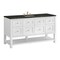 James Martin Vanities Breckenridge 60" Single Vanity, Bright White, w/ 3 CM Phantome Eclos Top 330-V60S-BW-3PHT - alternate 8